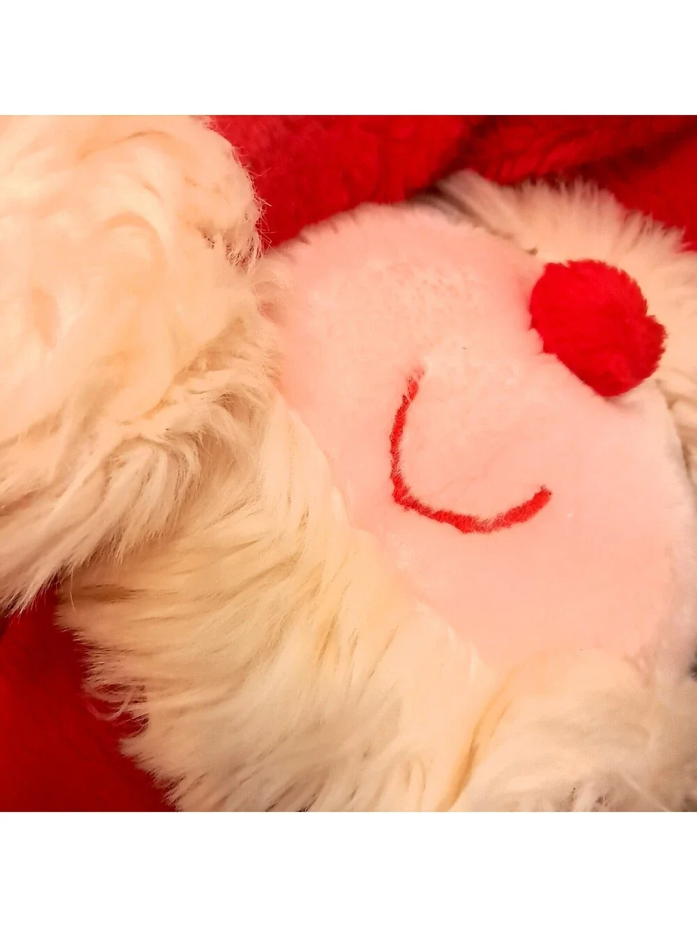 Vintage Ms. NOAH Santa Claus Plush Stuffed Weighted Toy Christmas Decor large